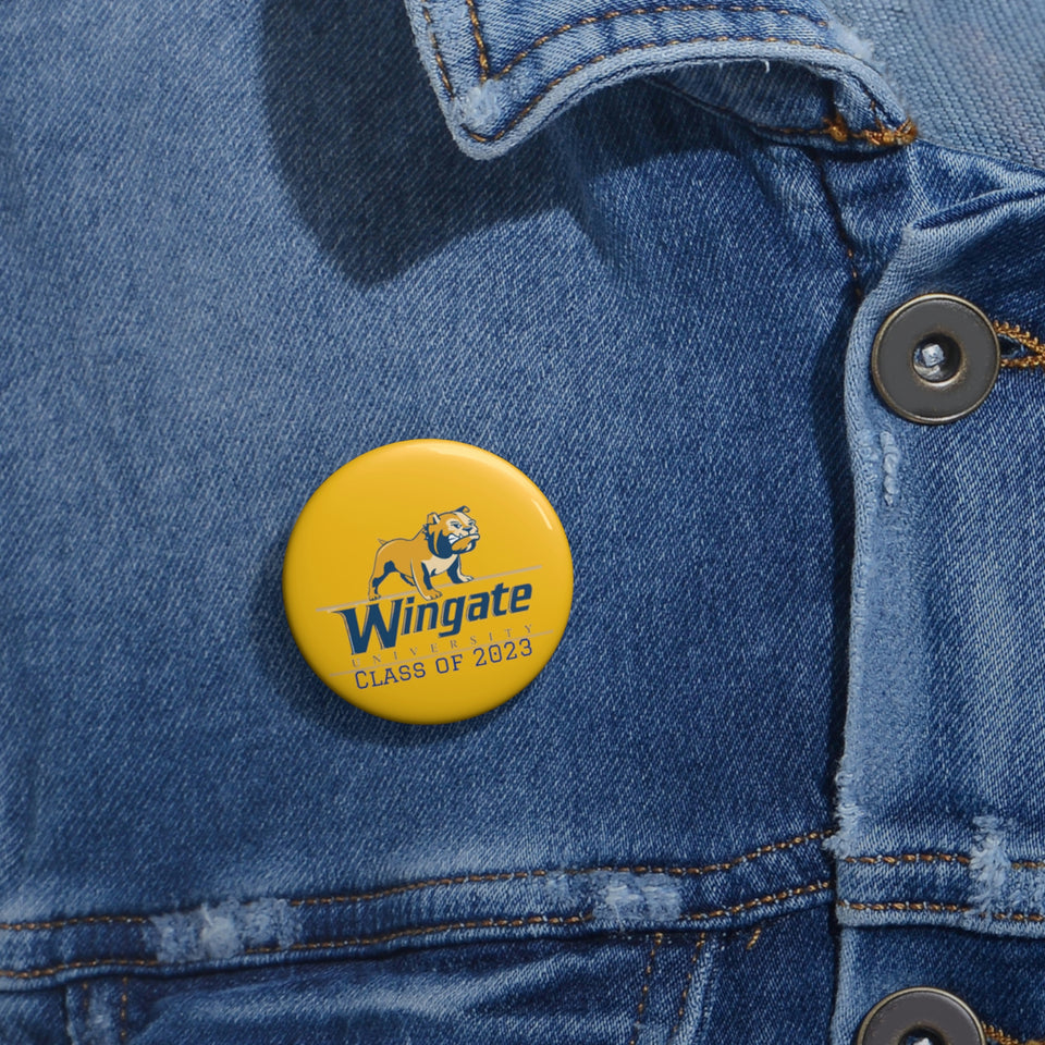 Class of 2023 Wingate Custom Pin Buttons
