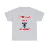 H*ll Yeah! Howard Bison Senior Unisex Heavy Cotton Tee