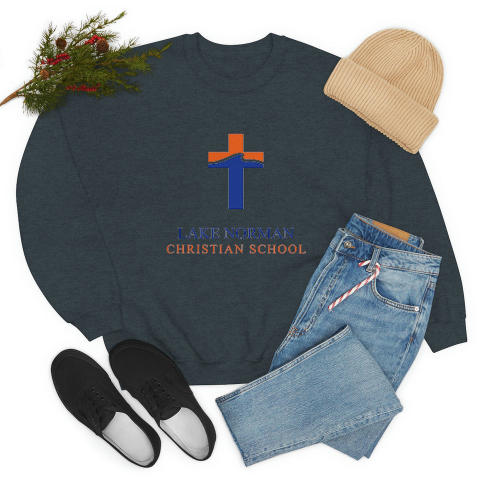 Lake Norman Christian School Unisex Heavy Blend™ Crewneck Sweatshirt