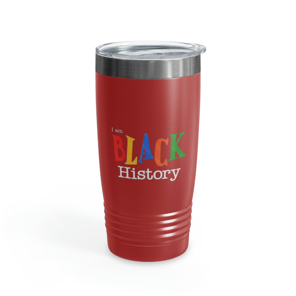 I Am Black History Ringneck Tumbler, 20oz