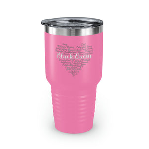 Black Queen Ringneck Tumbler, 30oz