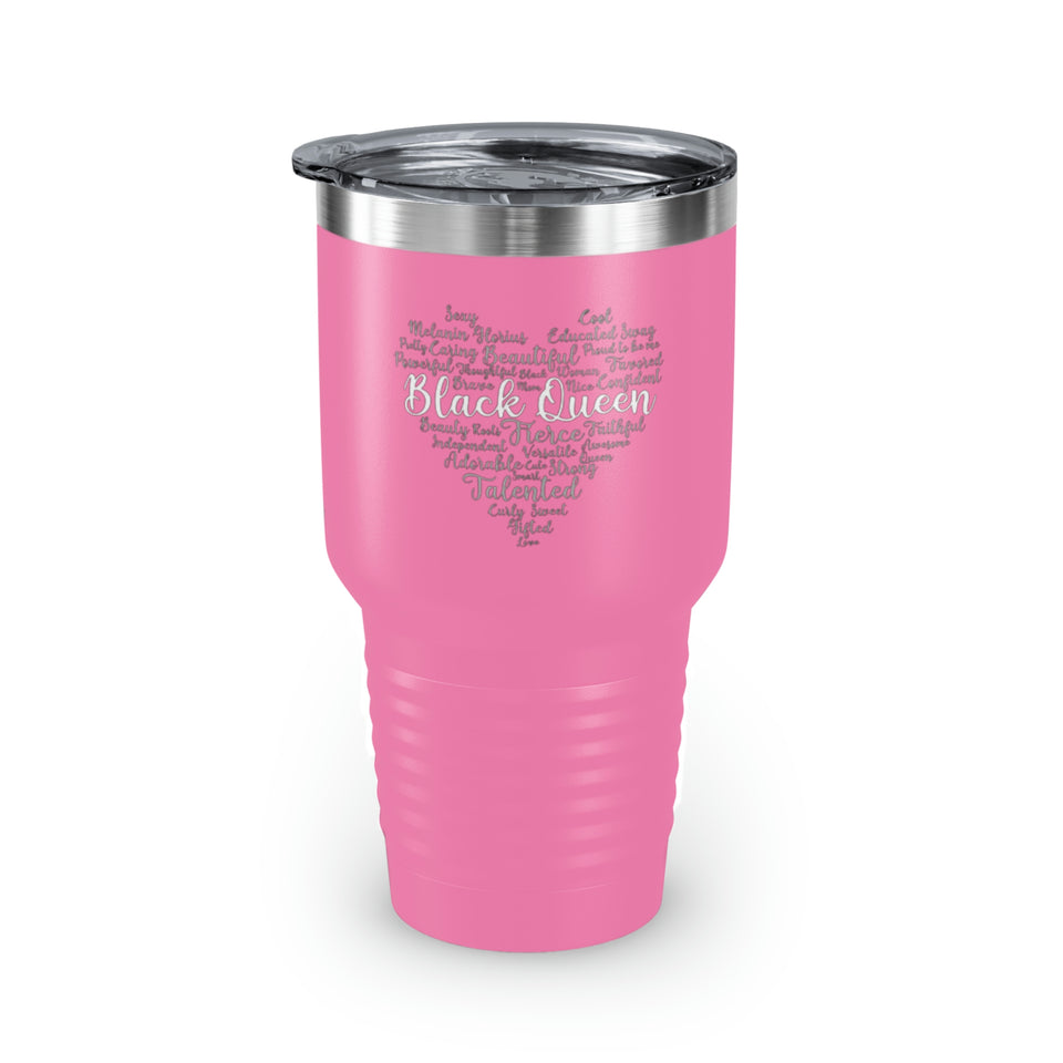 Black Queen Ringneck Tumbler, 30oz