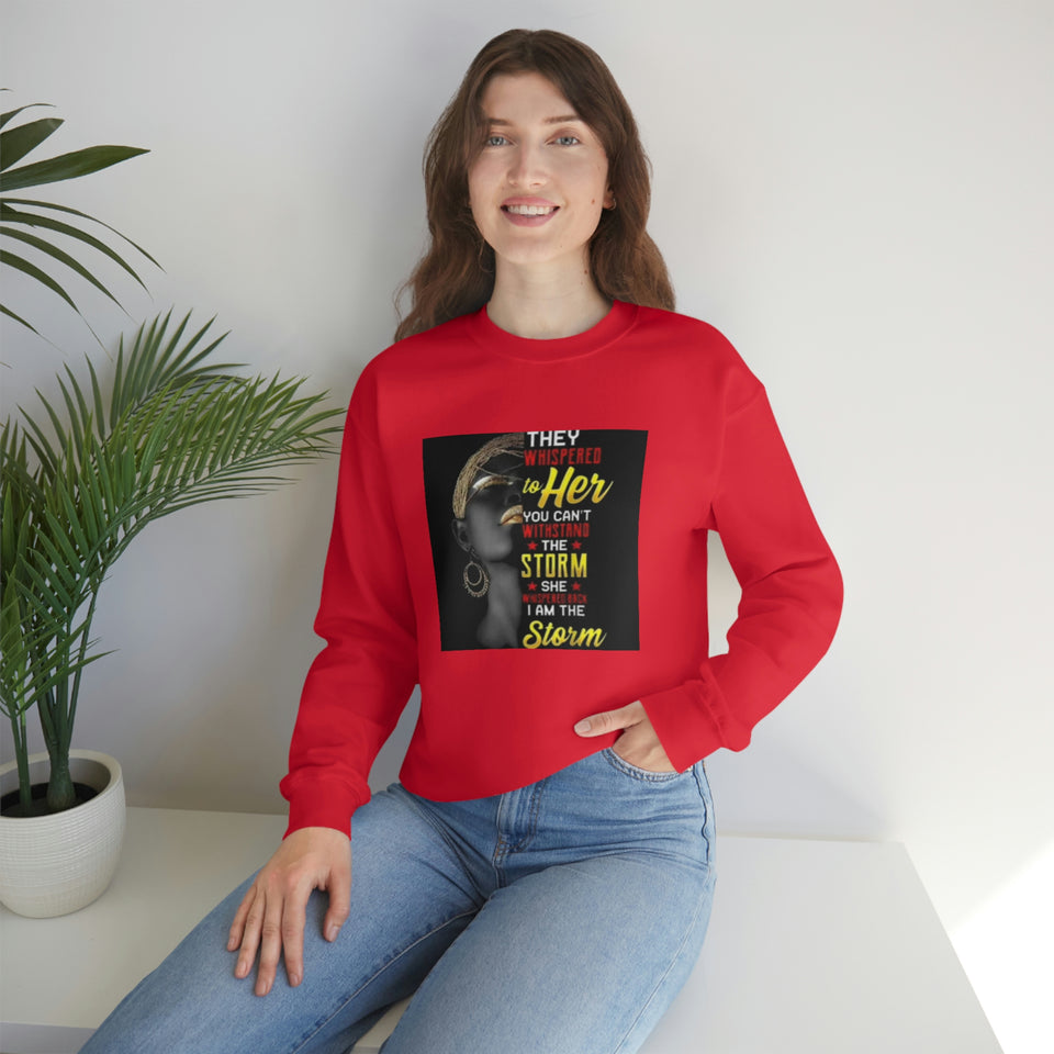 They Whispered Unisex Heavy Blend™ Crewneck Sweatshirt