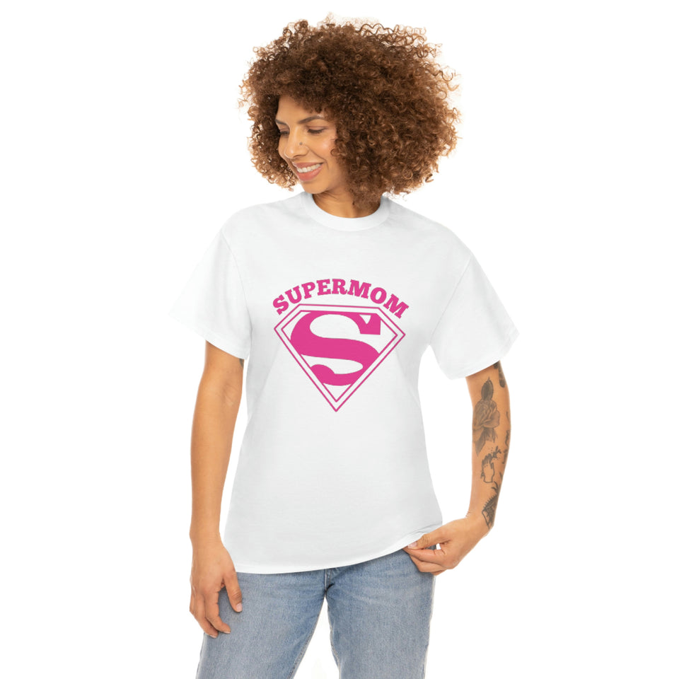 Super Mom Unisex Heavy Cotton Tee