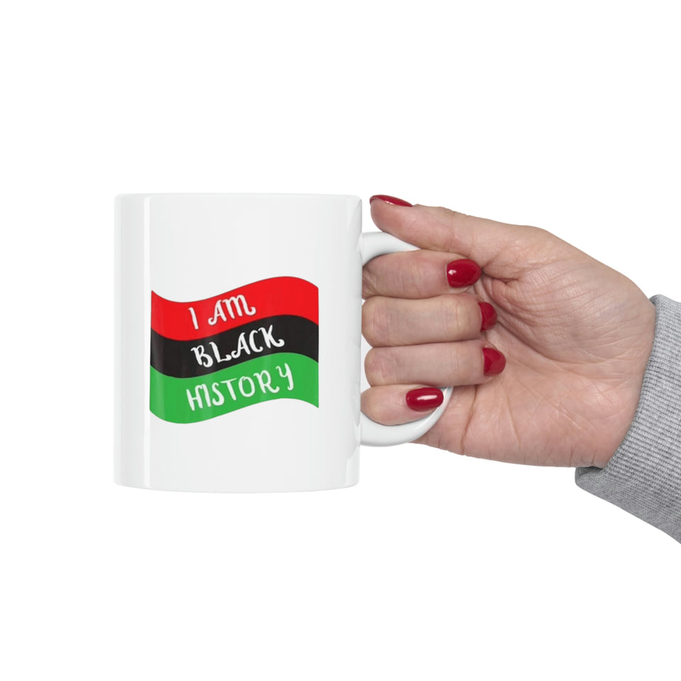 I Am Black History Ceramic Mug 11oz