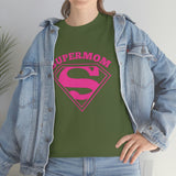Super Mom Unisex Heavy Cotton Tee