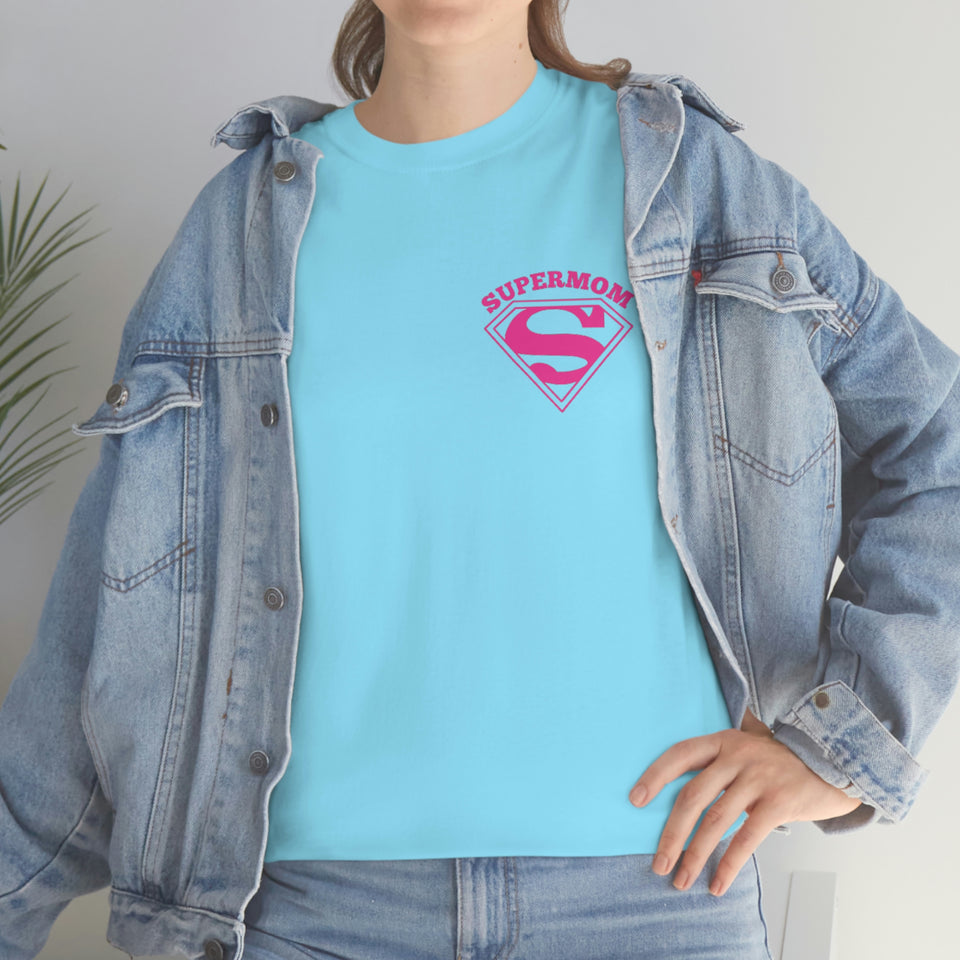 Super Mom Unisex Heavy Cotton Tee