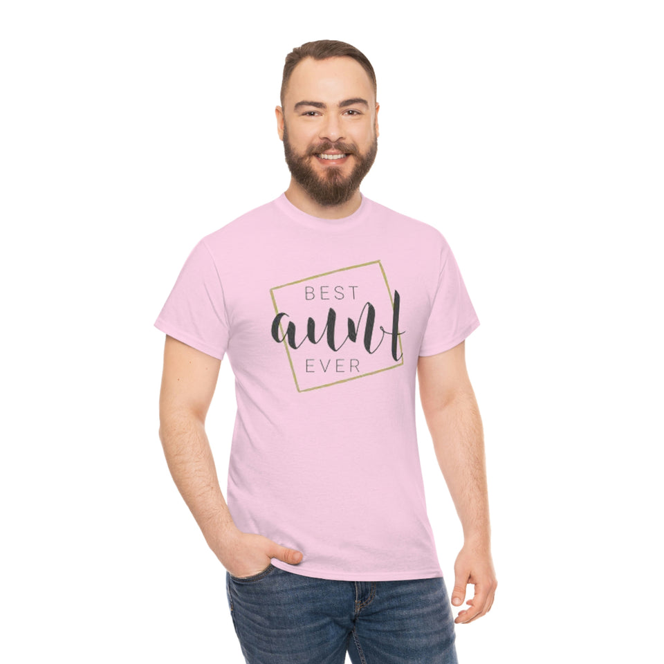 Best Aunt Ever Unisex Heavy Cotton Tee