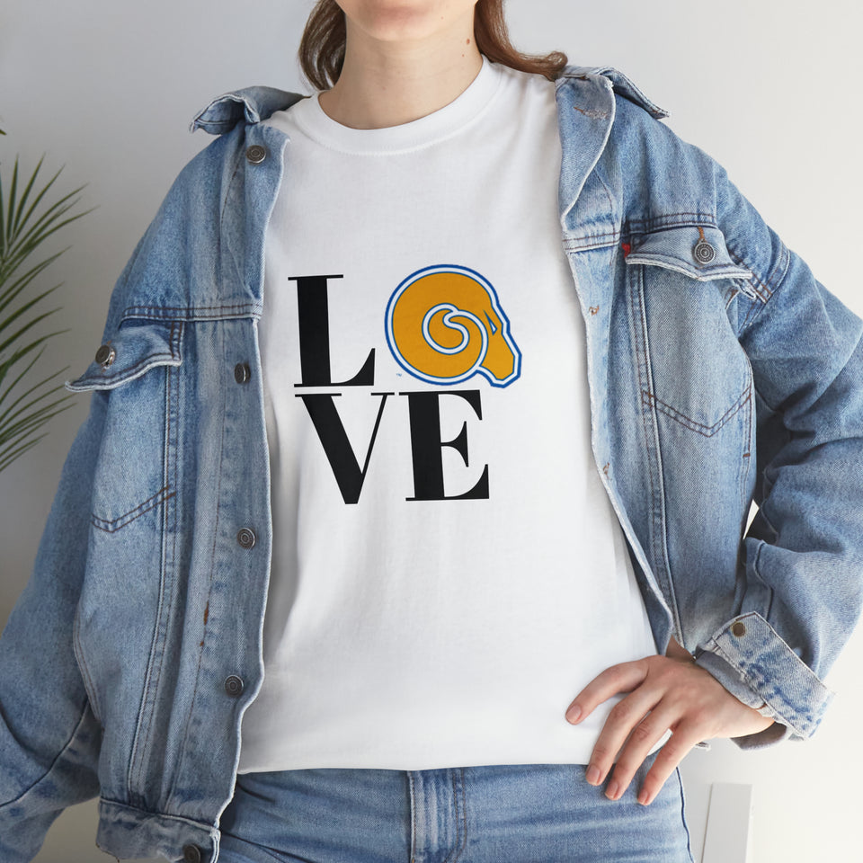 LOVE Albany State University Unisex Heavy Cotton Tee