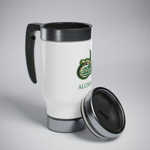UNCC ALUMNI Stainless Steel Travel Mug with Handle, 14oz