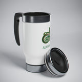 UNCC ALUMNI Stainless Steel Travel Mug with Handle, 14oz