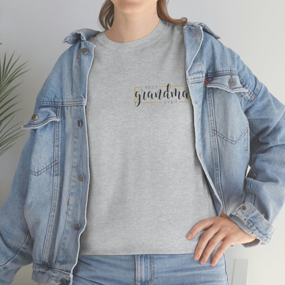 Best Grandma Ever Unisex Heavy Cotton Tee