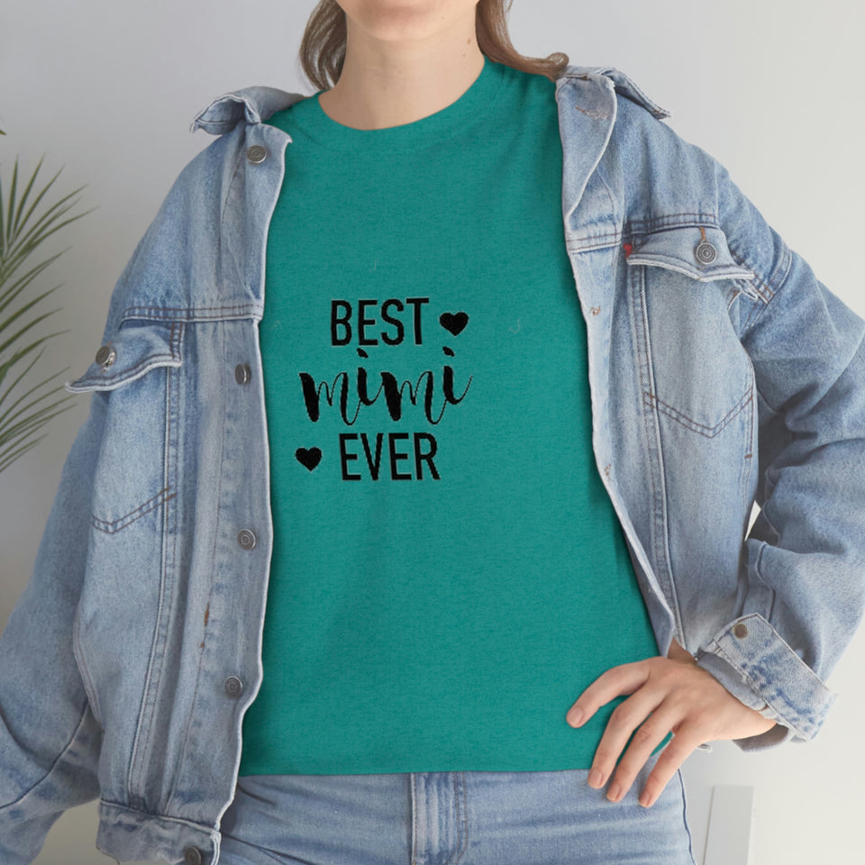 Best Mimi Ever Unisex Heavy Cotton Tee