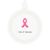 Breast Cancer Awareness Survivor Wireless Charging Pad