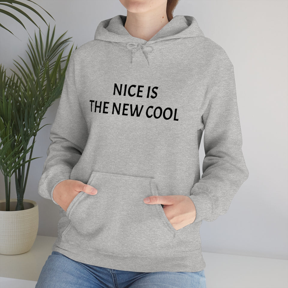 Nice Is The New Cool Heavy Blend™ Hooded Sweatshirt