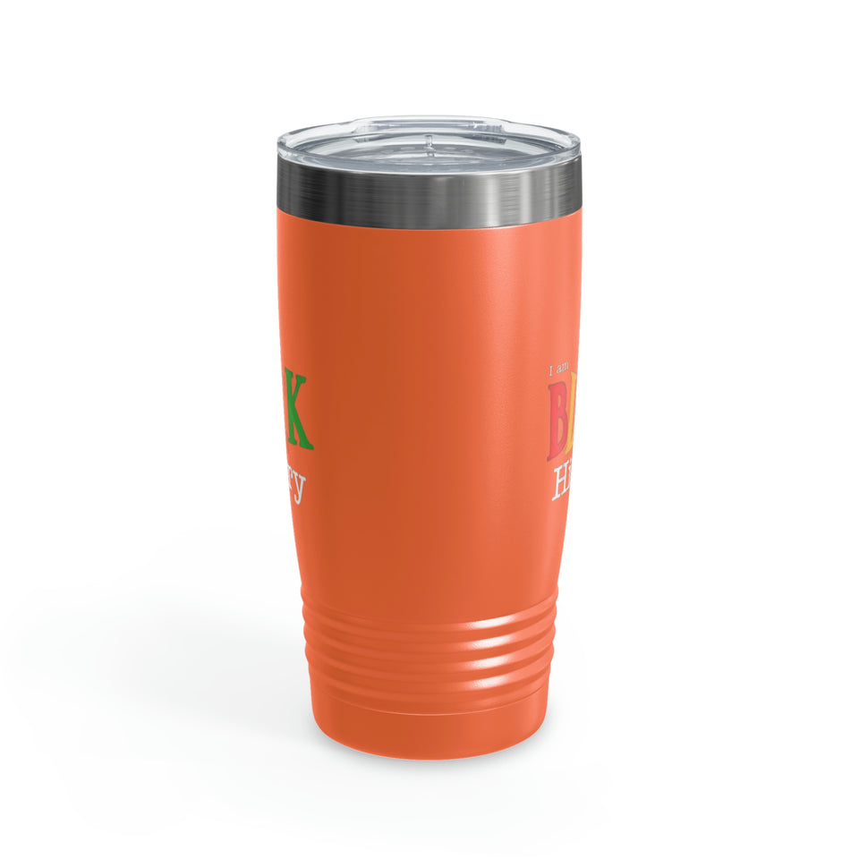I Am Black History Ringneck Tumbler, 20oz