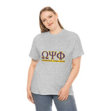 Omega Psi Phi Unisex Heavy Cotton Tee