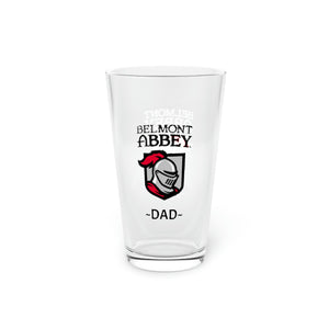 Belmont Abbey Dad Pint Glass, 16oz