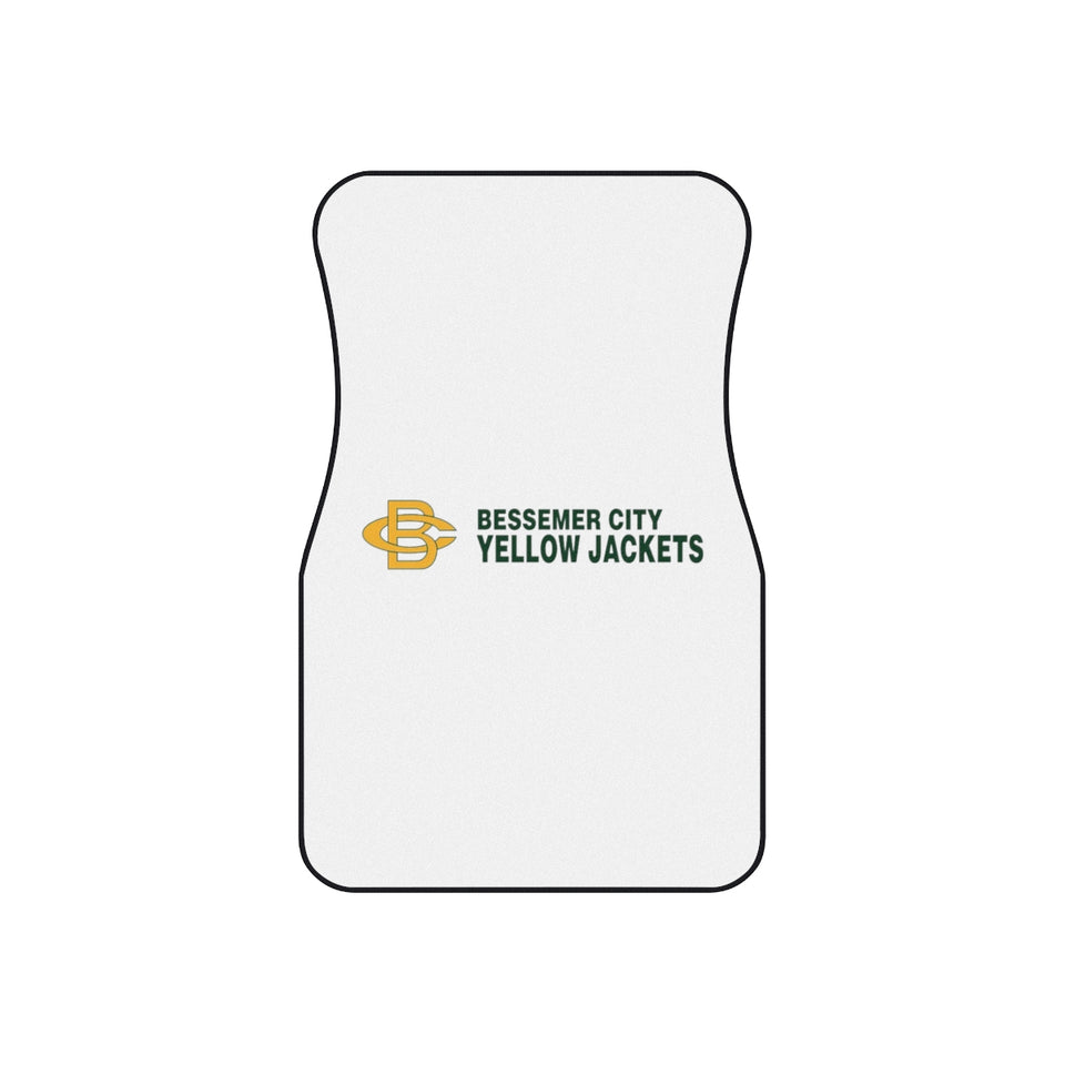 Bessemer City Yellow Jackets Car Mats (2x Front)