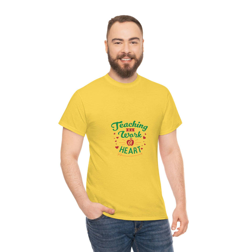 Work of Heart Cotton Tee