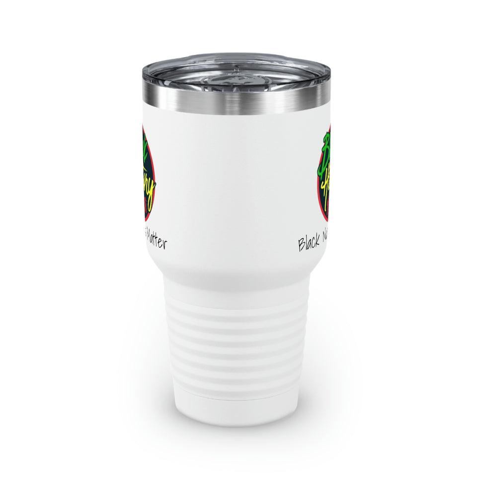 Black Nurses Matter Ringneck Tumbler, 30oz