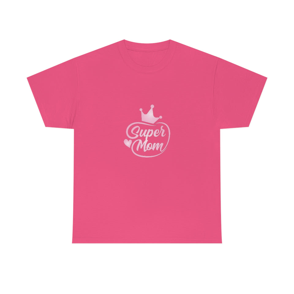 Super Mom Unisex Heavy Cotton Tee
