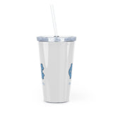 UNC Class of 2023 Plastic Tumbler with Straw