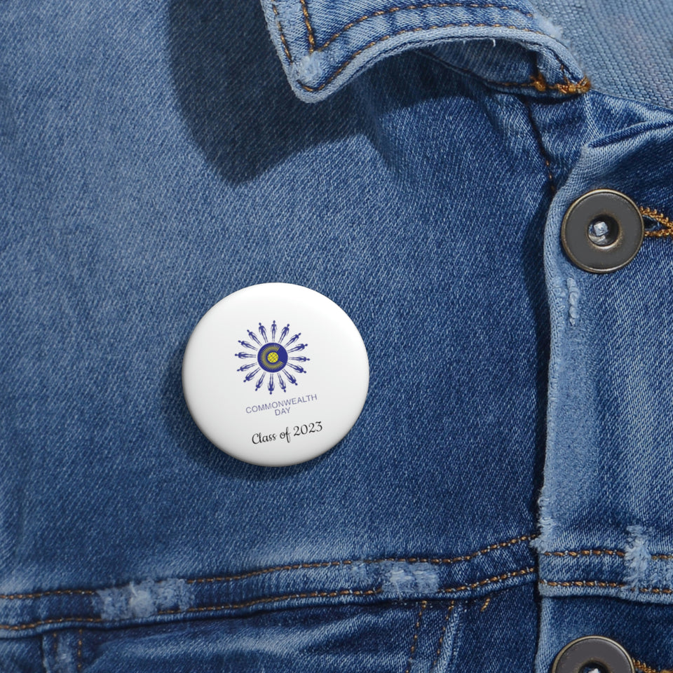 Commonwealth Class of 2023 Custom Pin Buttons