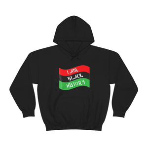 I Am Black History Unisex Heavy Blend™ Hooded Sweatshirt