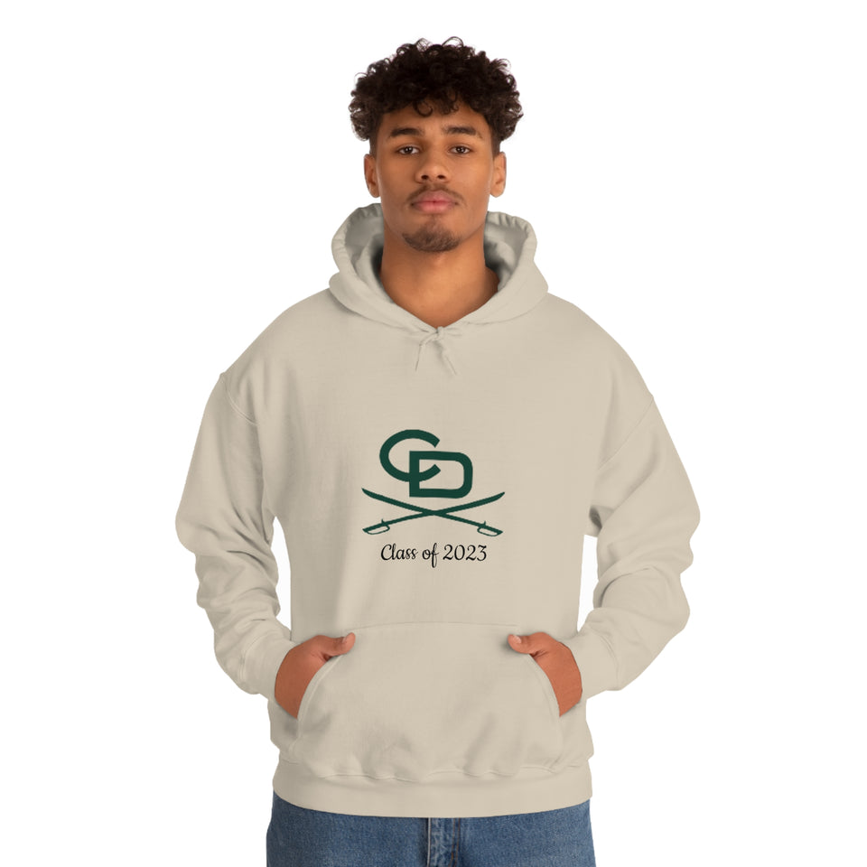 Country Day Class of 2023 Unisex Heavy Blend™ Hooded Sweatshirt