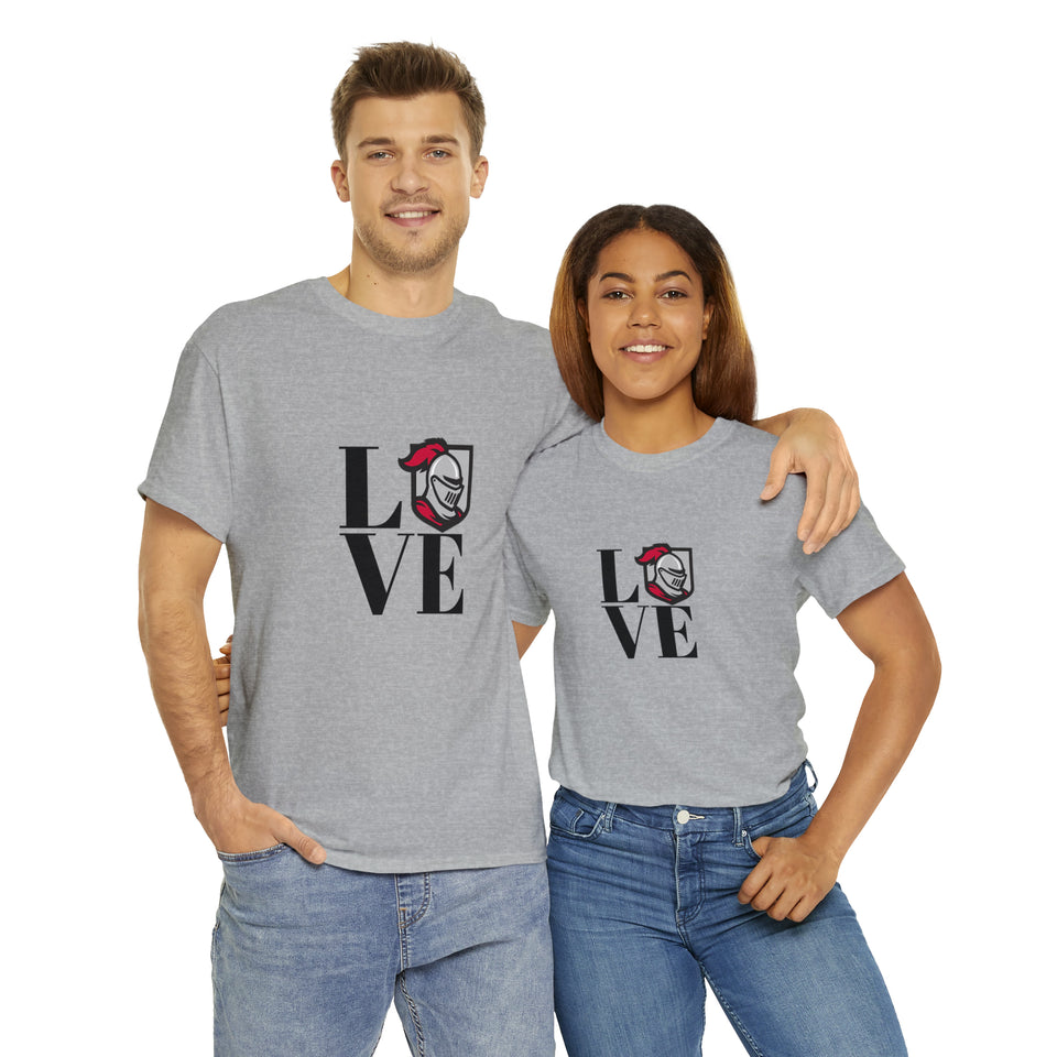 LOVE Belmont Abbey Unisex Heavy Cotton Tee