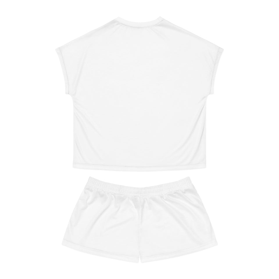 Delta Heartbeat Women's Short Pajama Set (AOP)