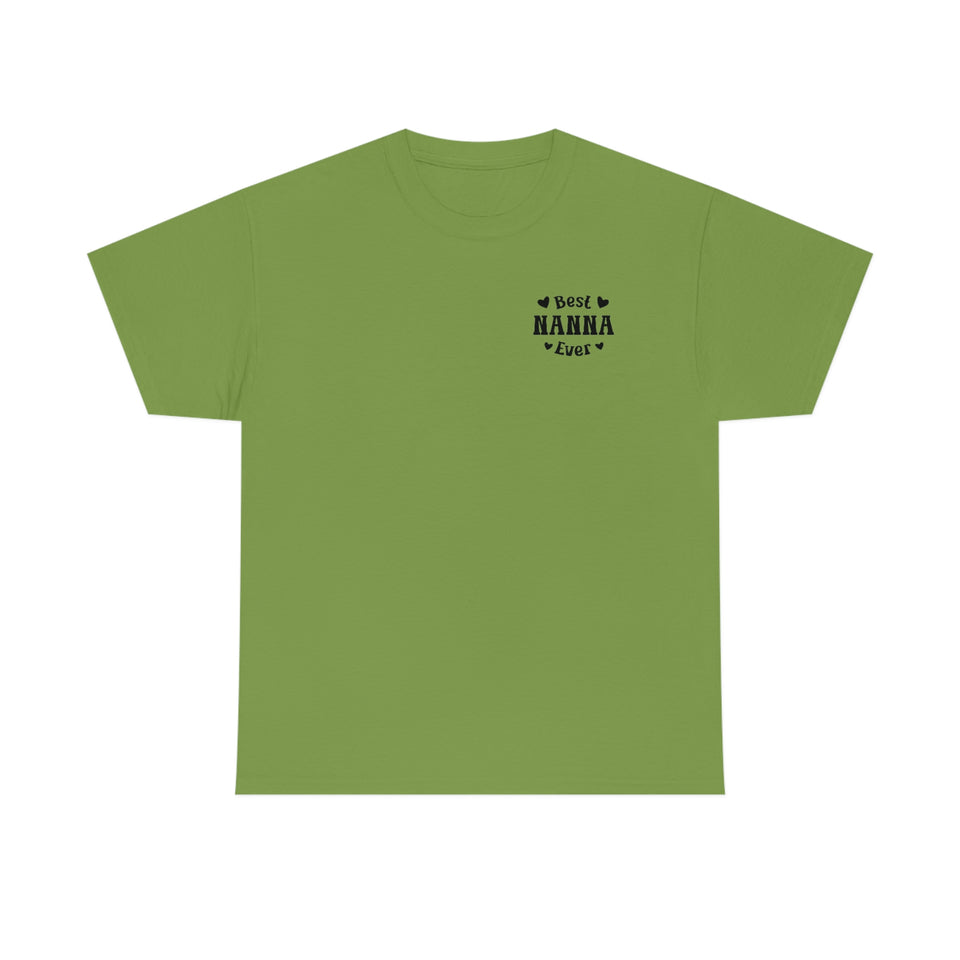 Best Nanna Ever Unisex Heavy Cotton Tee