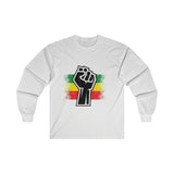 Black Fist Ultra Cotton Long Sleeve Tee