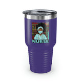 Black Nurse Ringneck Tumbler, 30oz