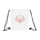 Delta Heartbeat Outdoor Drawstring Bag