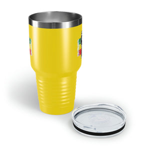 Black Fist Ringneck Tumbler, 30oz