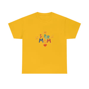 Super Mom Unisex Heavy Cotton Tee