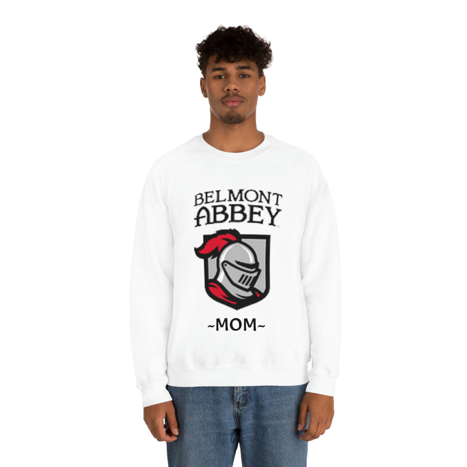 Belmont Abbey Mom Unisex Heavy Blend™ Crewneck Sweatshirt